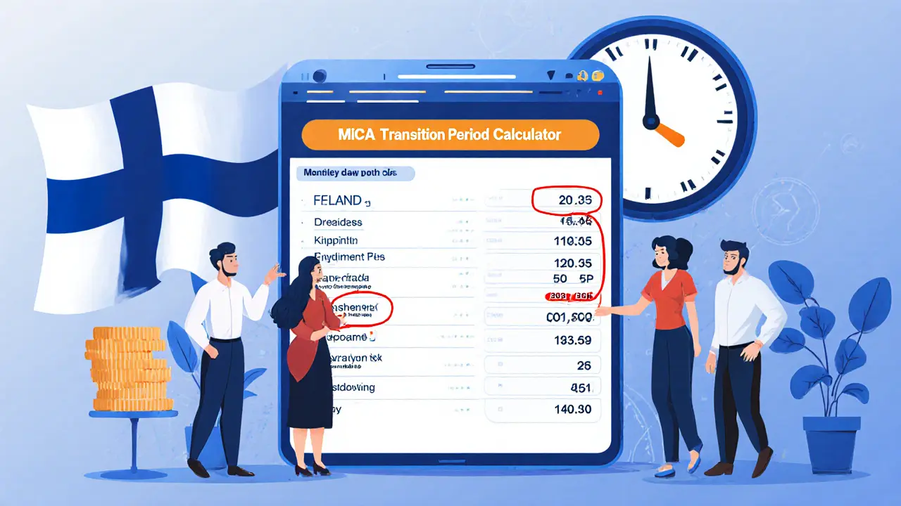 Finland’s Tight Schedule - A Case Study