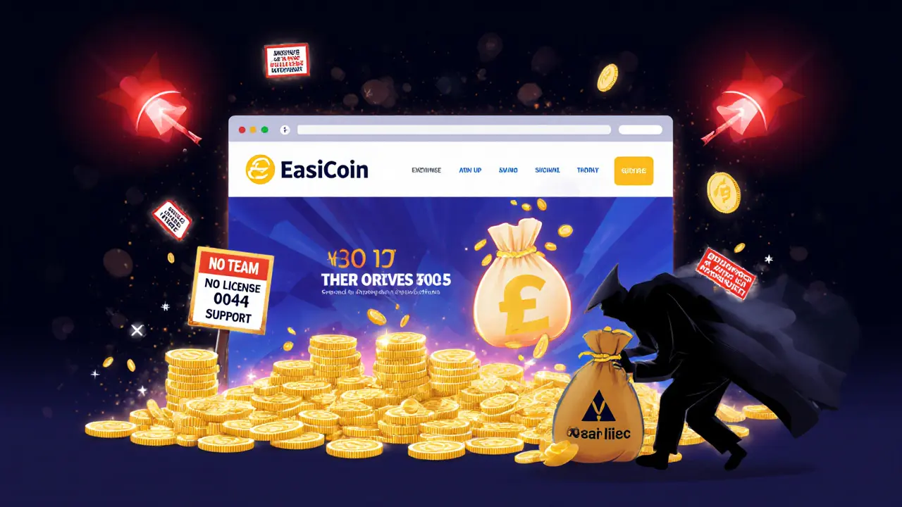 EasiCoin Crypto Exchange Review: Red Flags, Risks, and Why to Avoid It