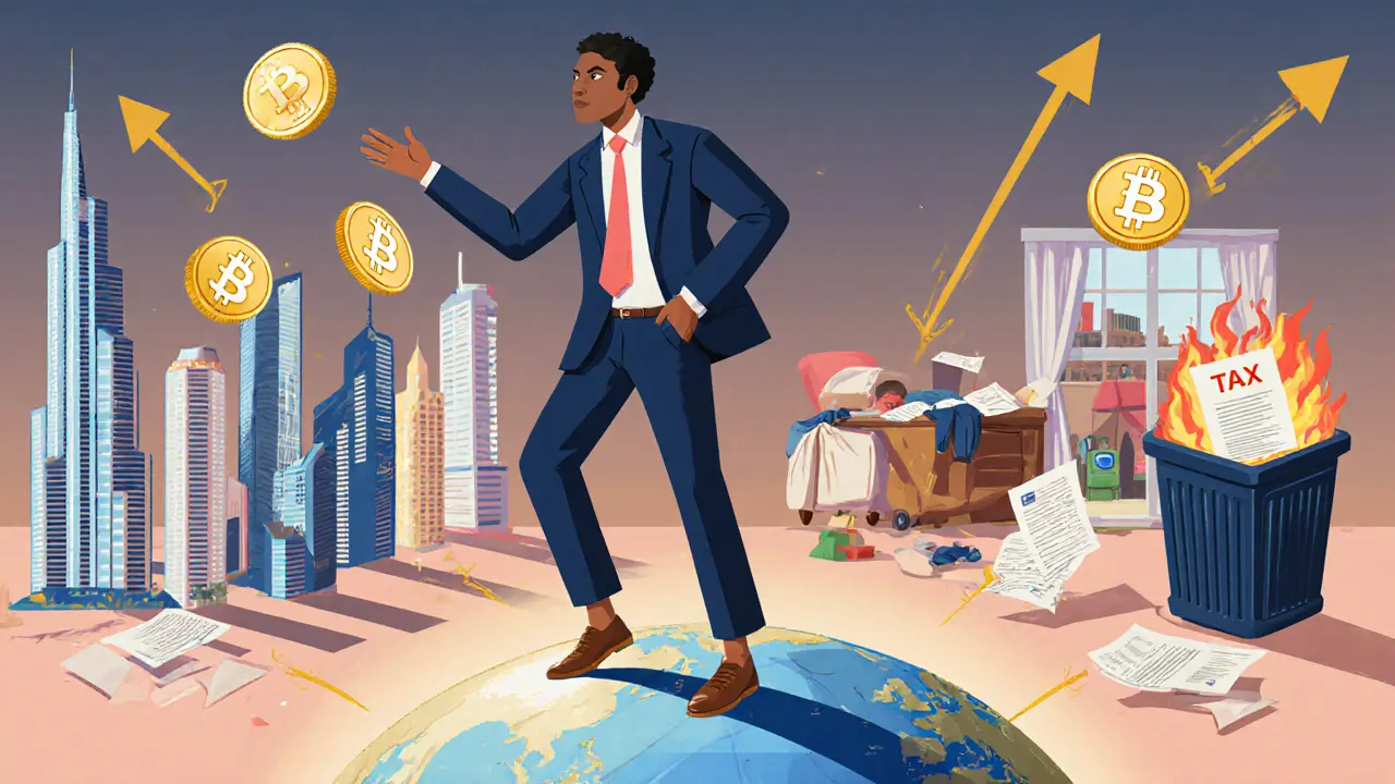 How to Legally Reduce Crypto Taxes by Relocating Abroad in 2025