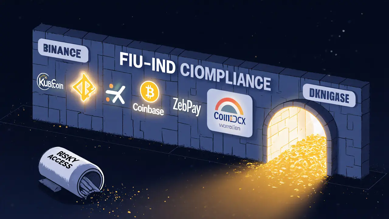 What crypto exchanges are banned in India