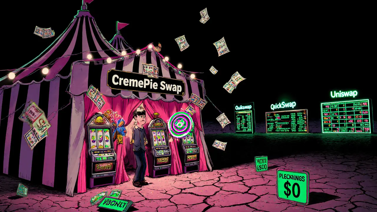 CremePie Swap Crypto Exchange Review: Is This Polygon DEX Legit or a Scam?