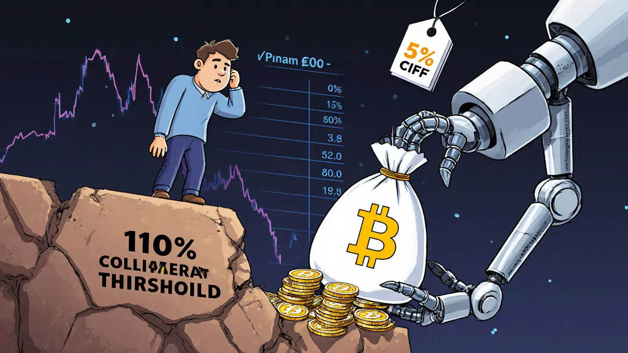 How Liquidation Works in Collateralized Loans on Blockchain