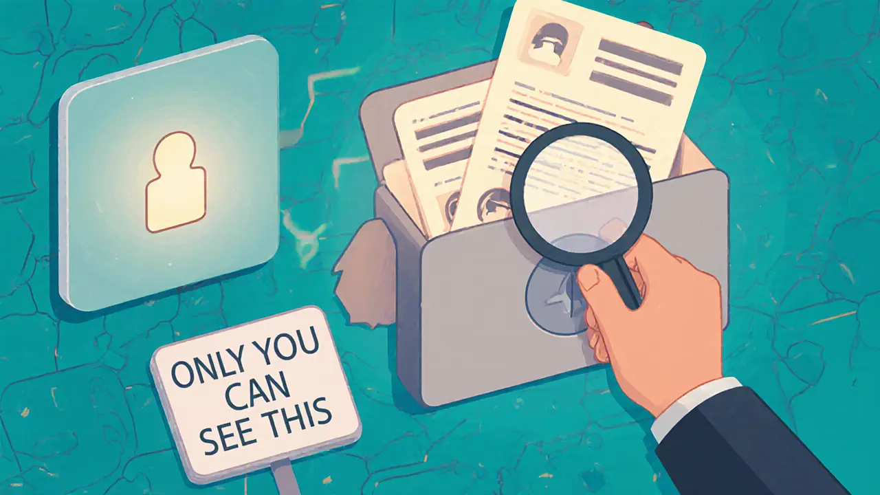 Someone unlocks hidden credentials inside a Secret NFT, while outsiders see only a blank placeholder.