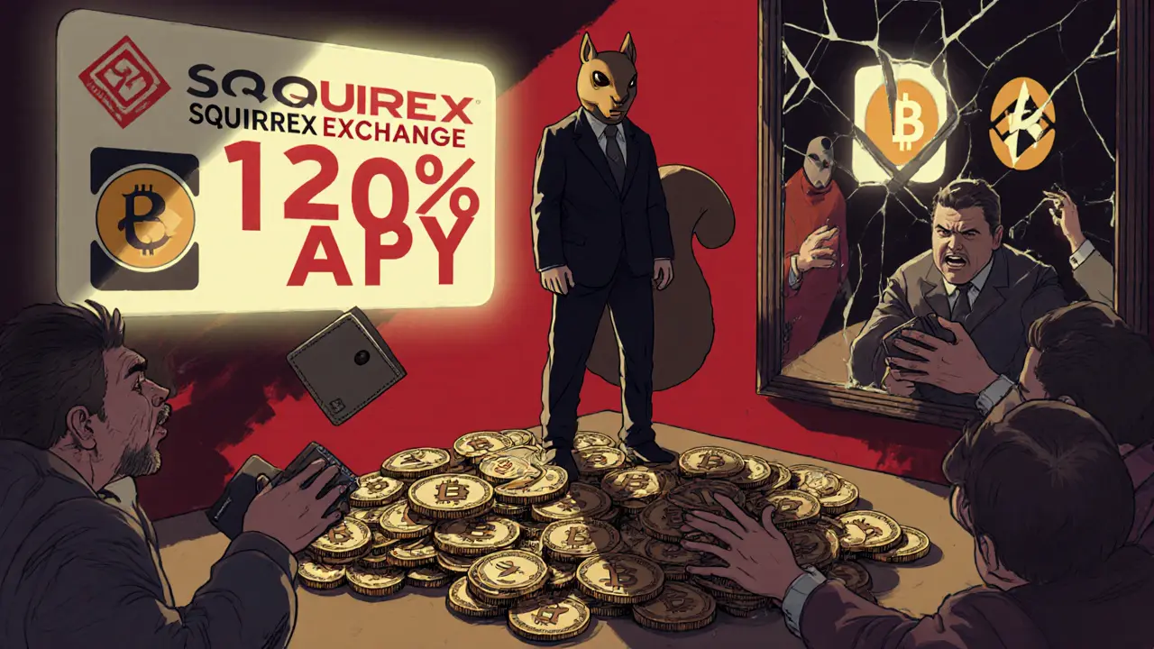 Squirrex Exchange Crypto Exchange Review: A Scam Alert