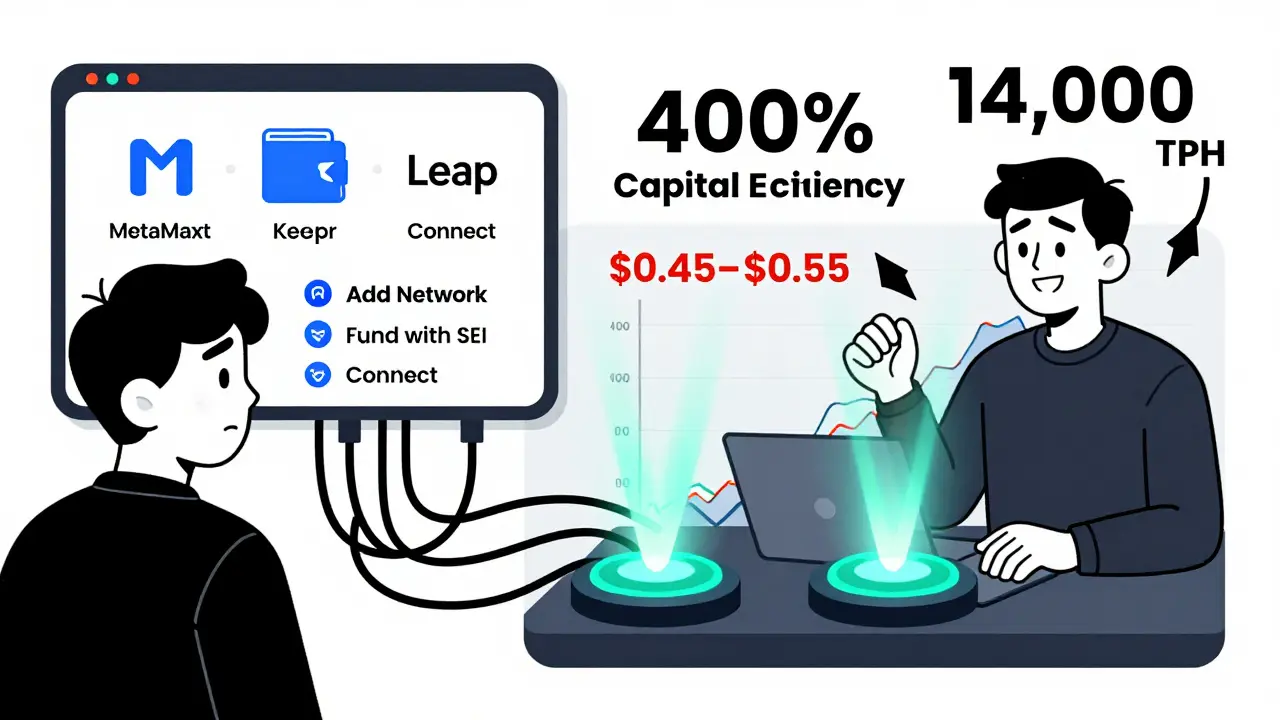 A new user confused by wallet setup on one side, an expert trader thriving with efficient liquidity on the other.