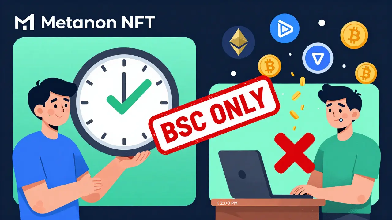 Before and after snapshot moment: one user qualifies for RACA airdrop, another misses it due to late purchase.