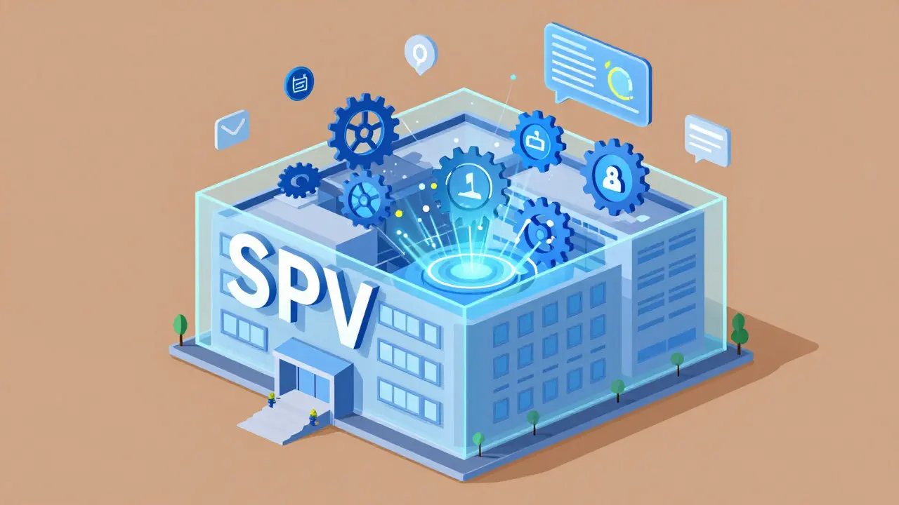 Building transforming into digital tokens via SPV and smart contracts