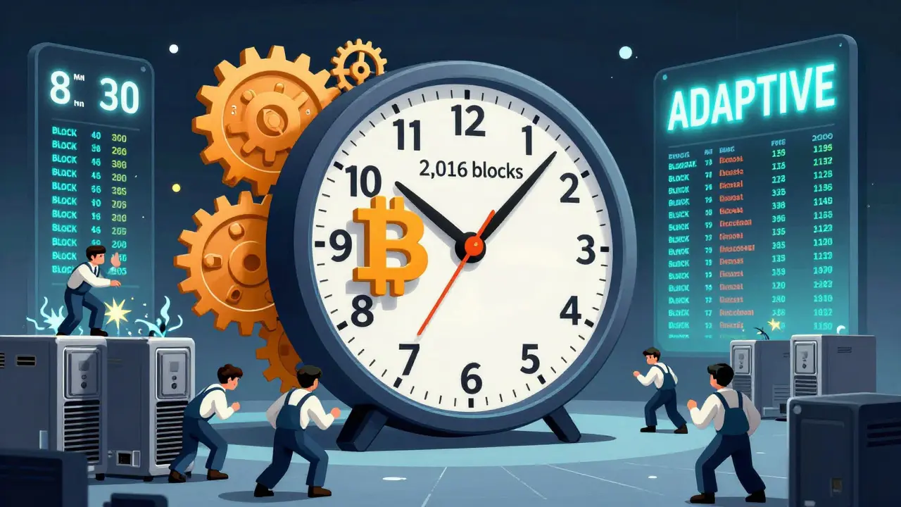 Future of Adaptive Mining Difficulty in Blockchain Networks