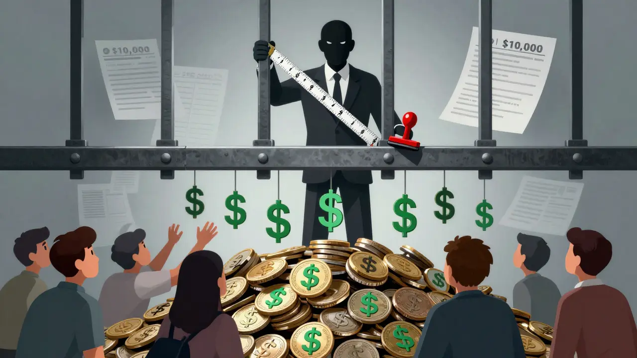 Government imposing strict k limits on stablecoin holdings