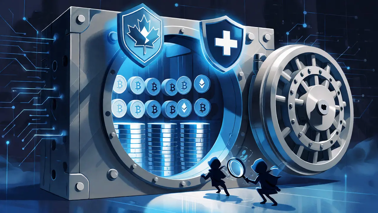 Secure digital vault protected by Canadian and Swiss regulatory shields
