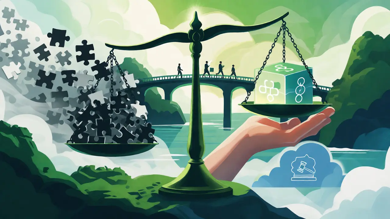 Symbolic balance between unregulated chaos and licensed stability in Philippine crypto.